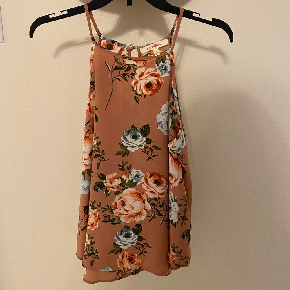 Floral tank top